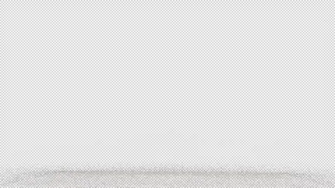 Exploding sand Dust Impact Wave top down view Stock Footage 313995821