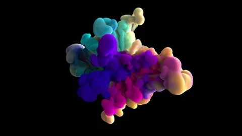 Exploding smoke Video stock 148280419