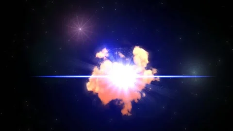 Exploding Star Stock Footage 181988247
