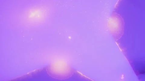 Exploding Star Shaped Organic Purple Abstract Art Fluid Effect With Neon Stock Footage 265878025