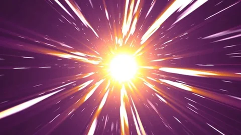 Exploding star warp Stock-Footage 82250959
