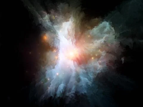 Exploding Texture 스톡 일러스트