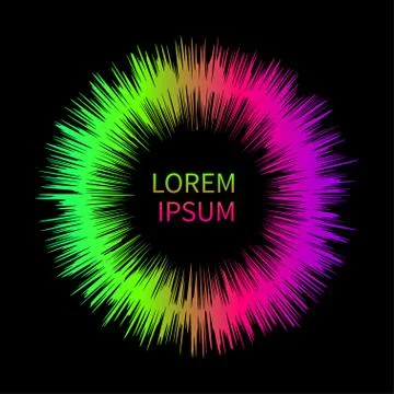 Exploding vector stars Stock Illustration