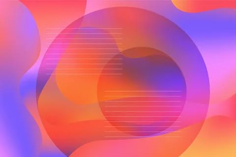 Exploding vibrant background with geometric shapes Ilustración de archivo