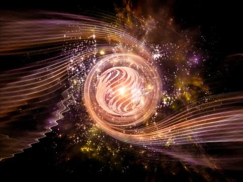 Exploding Vortex 스톡 일러스트