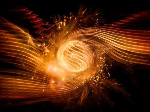 Exploding Vortex 스톡 일러스트