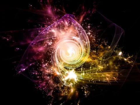 Exploding Vortex 스톡 일러스트