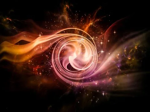 Exploding Vortex 스톡 일러스트