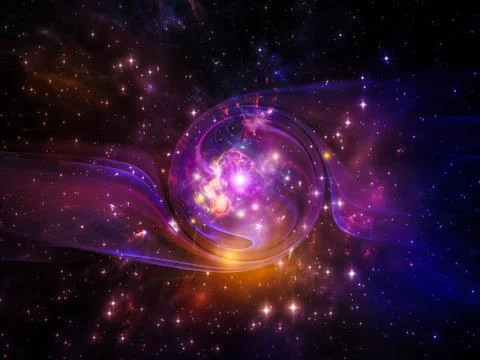 Exploding Vortex Illustrazione stock