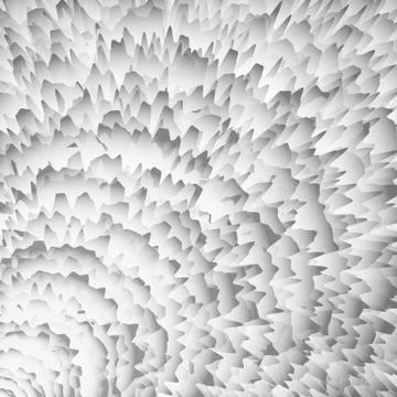 Exploding wavy abstract forms spreading from corner Stock Illustration