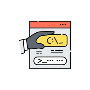 Exploit olor line icon. Pictogram for web page, mobile app, promo. Stock Illustration