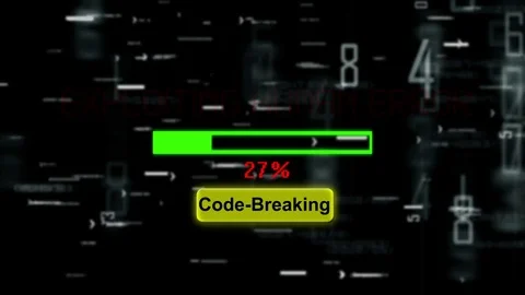 Exploiting human error code breaking Stock Footage 83985250