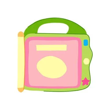 Exploration educational toy cartoon vector illustration イラスト素材