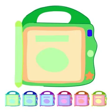 Exploration educational toy vector cartoon graphic 스톡 일러스트