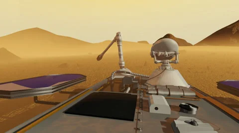 Exploration of Mars Video stock 34289260