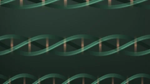 Exploration of molecular structures and genetic patterns Stock Footage 339575780
