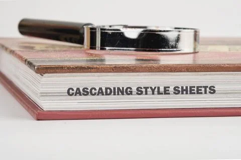 Exploration of the principles behind cascading style sheets is highlighted by Stockfoto's