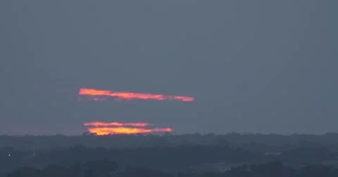 Exploration Tower Sunset 02-16-2015 Stock Footage 46970893