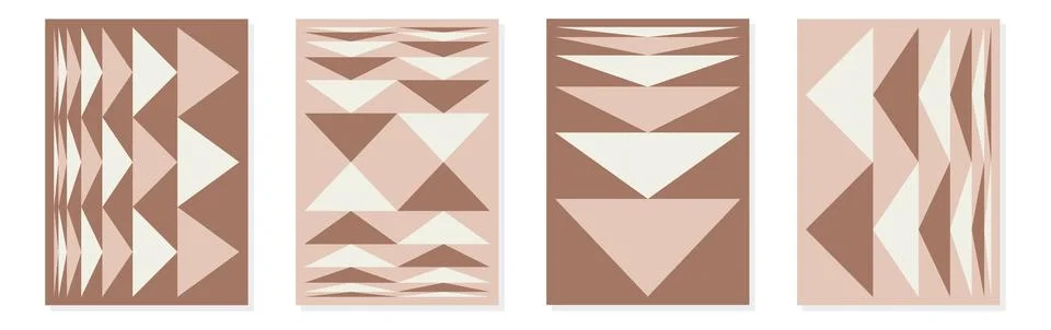 Explore Abstract Geometric Patterns That Beautifully Showcase Stock Illustration