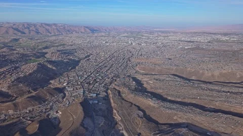 Explore Aerial Views of Arequipa's Iconic White Buildings and Volcanoes Stock Footage 331972885