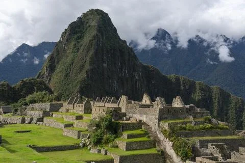 Explore the ancient Inca city of Machu Picchu set against the backdrop of the Stock Photos