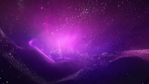 Explore the beauty of a cosmic night sky filled with stars Stock Footage 310737632