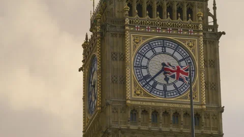 Explore Big Ben and other iconic London landmarks a journey through time and Stock Footage 284801167
