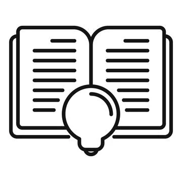 Explore brain idea icon outline vector. Business data Stock Illustration