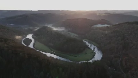 Explore the breathtaking beauty of Le Tombeau du Geant in Botassart Stock Footage 296438893