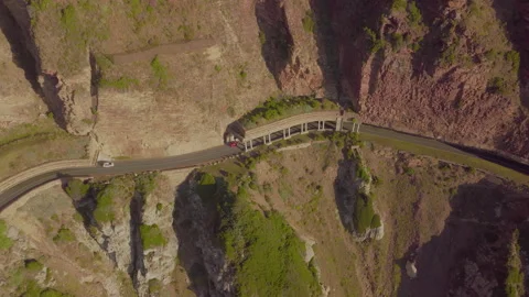 Explore breathtaking cliffs and ocean views in South Africa from a stunning Stock Footage 288089579