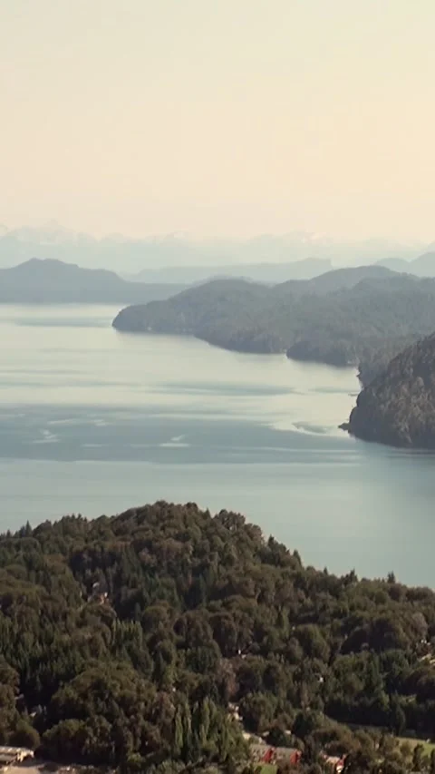 Explore the breathtaking landscapes of Los Alerces National Park in Argentina Stock Footage 320385638