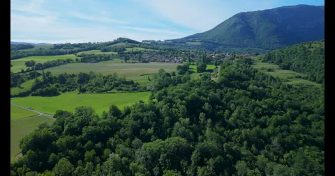 Explore the breathtaking landscapes of rolling hills and lush greenery in a Video stock 314083269