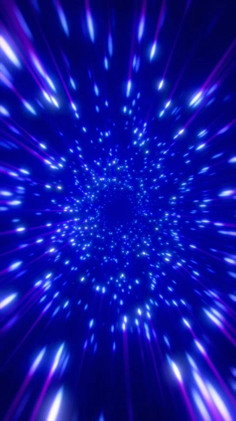 Explore a captivating visual journey through swirling light patterns Stock Footage 315576548