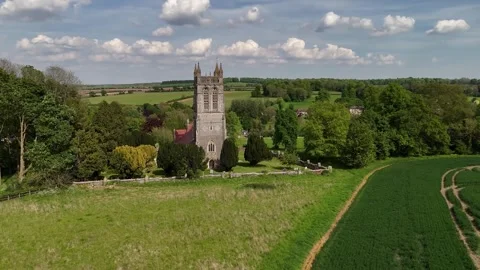 Explore captivating visuals of St John the Evangelist Church Stock Footage 279172309