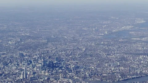 Explore central London in stunning 4K HDR as the sun shines over the Thames Rive Stock Footage 306576916