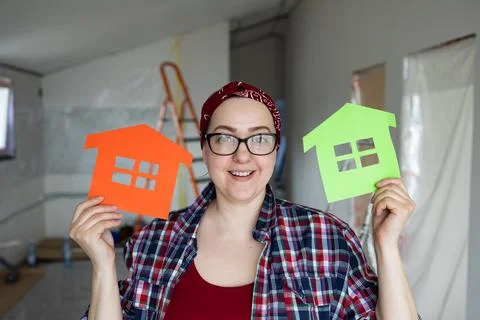 Explore Creative and Innovative Home Renovation Ideas Using Paper Models and Stock Photos
