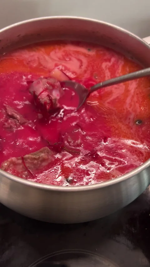 Explore the delicious and creative cooking process of making vibrant and Stock Footage 306086527