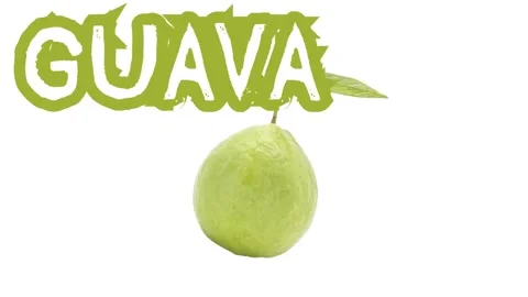 Explore the delightful world of guavas with cute and colorful cartoon anima.. Stock Footage 296615037