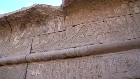 Explore Dendera Temple Ruins in Egypt a Must Visit for History Enthusiasts Stock Footage 317927063