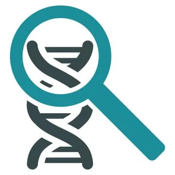 Explore Dna Icon Stock Illustration