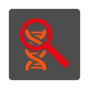 Explore DNA Rounded Square Button 库存插图