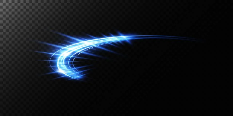 Explore the Dynamic Blue Light Burst Effect for Unique and Creative Designs in Illustrazione stock
