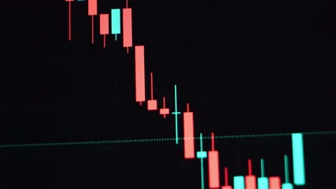 Explore the dynamic texture of cryptocurrency trading in this video Stock Footage 295978092