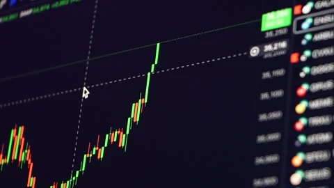 Explore the dynamic texture of cryptocurrency trading in this video Stock Footage 298364095