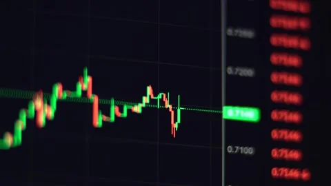 Explore the dynamic texture of cryptocurrency trading in this video Stock Footage 322551039