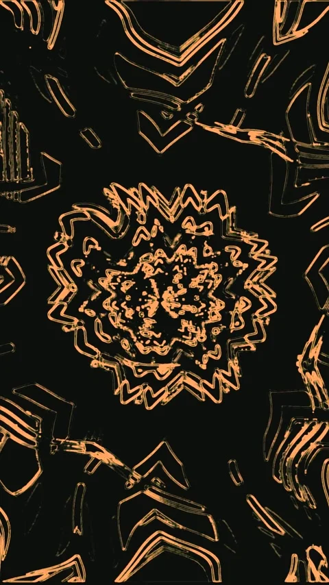 Explore a dynamic tunnel of light with seamless motion in a vibrant video l.. Stock Footage 321573701