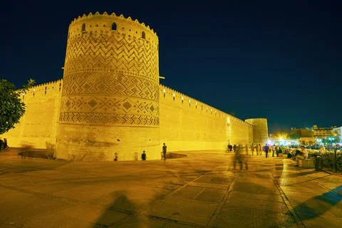 Explore evening Shohada Square, Shiraz, Iran 写真素材