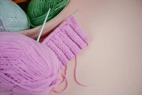 Explore an Exquisite and Beautiful Yarn Selection Featuring Gorgeous Knitte.. 写真素材