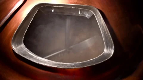 Explore the Full Process of Brewing Beer at a Private Craft Brewery in 4k Slow Stock Footage 323917157