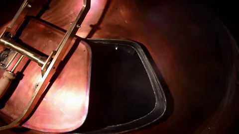 Explore the Full Process of Brewing Beer at a Private Craft Brewery in 4k Slow Stock Footage 323917427